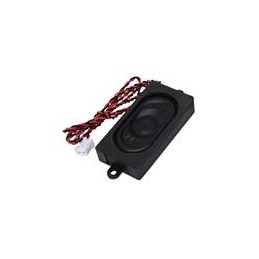 1 pcs : CES-39209-28PM - Speakers & Transducers Speaker, 39 x 20mm rectangle, 9.3mm deep, cloth, Nd-Fe-B, w/case, 2W, 8?, 1200Hz