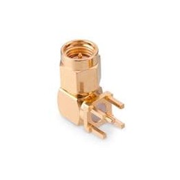 1 pcs : 60313002124523 - RF Connectors / Coaxial Connectors WR-SMA PCB THT RIGHT ANGLEN PLUG