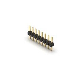 1 pcs : BF020-02-A-B-0600-0300-N-G - Board to Board & Mezzanine Connectors 2W 2mm Pin Hdr SIL TH Vrt GF