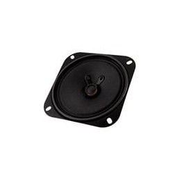 1 pcs : CSS-10237-54 - Speakers & Transducers Speaker, 102 x 102mm Square, 37mm deep, paper, Ferrite, 5W, 4?, 200Hz, solder eyle