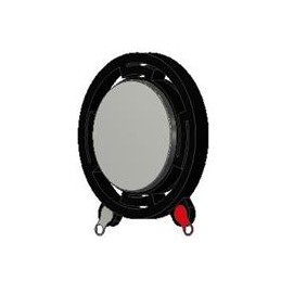 1 pcs : ASX03308-SM-R - Speakers & Transducers EXCITER SLIM MOUNT 33MM 8 OHM 2W