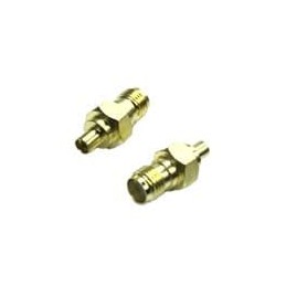 1 pcs : ADP-SMAF-MMCXF - RF Adapters - Between Series Adapter SMA Female to MMCX Female