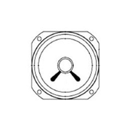 1 pcs : PSR7777N08AK - Speakers & Transducers SPEAKER 420HZ 107DB 77X77X24 METAL STK