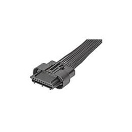 1 pcs : 45145-1010 - Rectangular Cable Assemblies Squba OTS Cable Rcpt SR 1.0m 10Ckt BLK