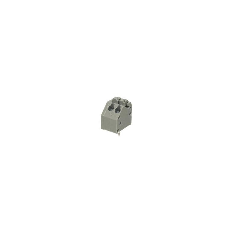 1 pcs : TBL002A-350-02GY-2GY - Fixed Terminal Blocks Terminal block, screwless, 3.50, 45, 2 poles, cool gray