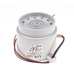 1 pcs - Eaton Flange Electronic Sounder, 9 - 28 V dc, 92dB at 1 m, IP65, DC, 32-Tone