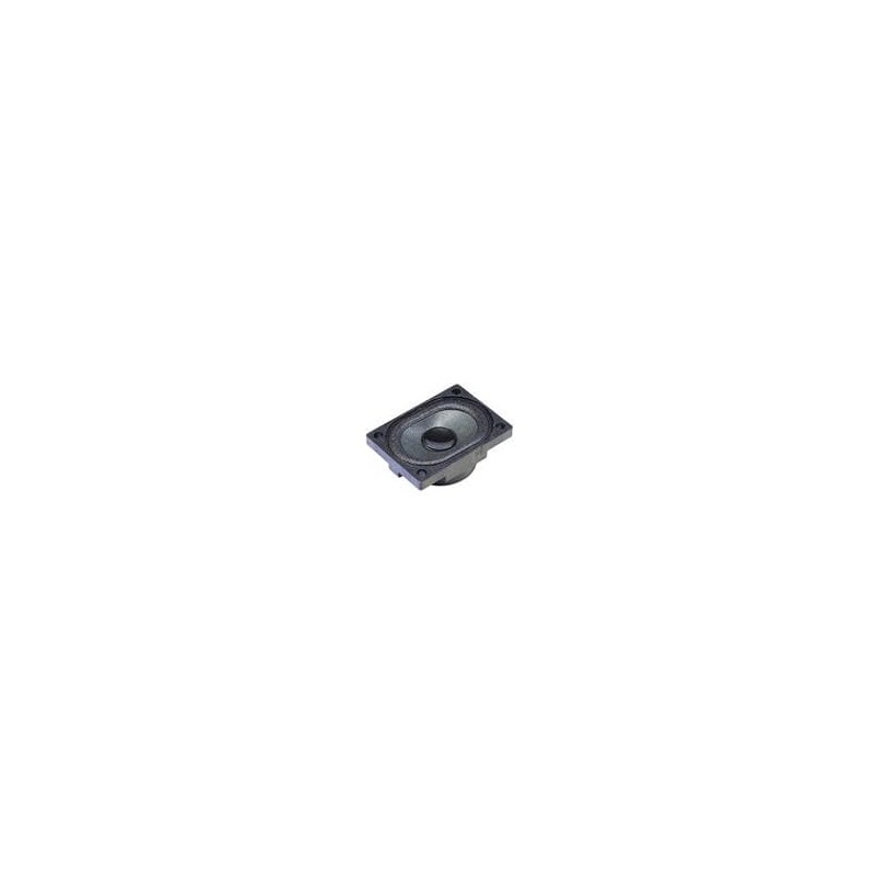 1 pcs : CMS-402813-24SP - Speakers & Transducers 40 x 28.4 mm, 13.3 mm deep, cloth+paper, Nd-Fe-B, 2 W, 4 ohm, 500 Hz, solder pa