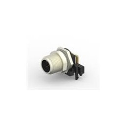 1 pcs : T4144015051-000 - Circular Metric Connectors M12 R/A M PNL REAR A CODE 4P PCBSTD