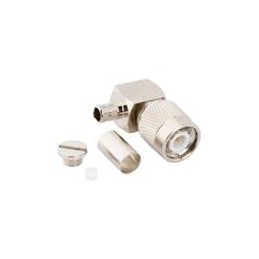 1 pcs : 031-6826 - RF Connectors / Coaxial Connectors TNC RA 90 Crmp Plug for LMR-240, 50 Ohm