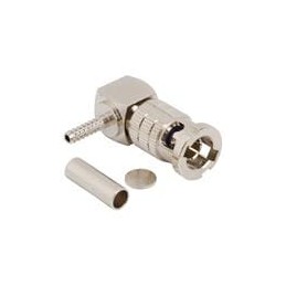1 pcs : 034-5012 - RF Connectors / Coaxial Connectors HD-BNC Male R/A RG-178 50 Ohm