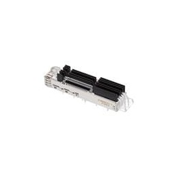 1 pcs : 2366031-1 - I/O Connectors CAGE ASSY W/ HS SFP-DD 1X1, W/ 2LP