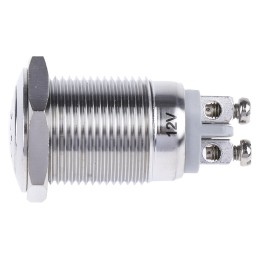 1 pcs - RS PRO Panel Mount Buzzer, 12 V dc, 75dB at 1 m