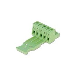 1 pcs : BB-TB5P508SR-2PK - Barrier Terminal Blocks 5 POS TERM BLOCK 5.08MM WITH STRAIN RELIEF - 2 PK