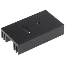 1 pcs - Heatsink, 9.5K/W, 50 x 29 x 11.5mm, Clip, Screw