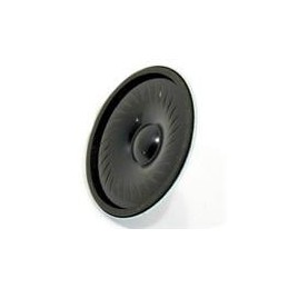 1 pcs : K 50 FL - 50 ohm - Speakers & Transducers 5 cm (2') mini speaker, plastic diaphragm, 1-2W, 150 20000 Hz, 50 Ohm, 340Hz
