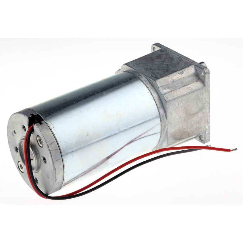 1 pcs - Crouzet Brushed Geared DC Geared Motor, 27 W, 12 V dc, 5 Nm, 73 rpm, 8mm Shaft Diameter