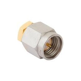 1 pcs : 901-9201-2ASF-T - RF Connectors / Coaxial Connectors SMA Str Solder Plug w/Anti-Torq Body