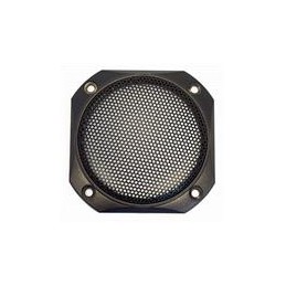1 pcs : GRILLE FRS 8 - Speakers & Transducers Protective grille: black painted metal, Decoration ring: black plastic