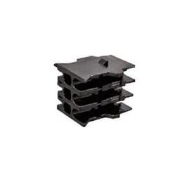 1 pcs : 2-8859P1 - Heavy Duty Power Connectors SBSX75A 6 Position Contact Holder-Black