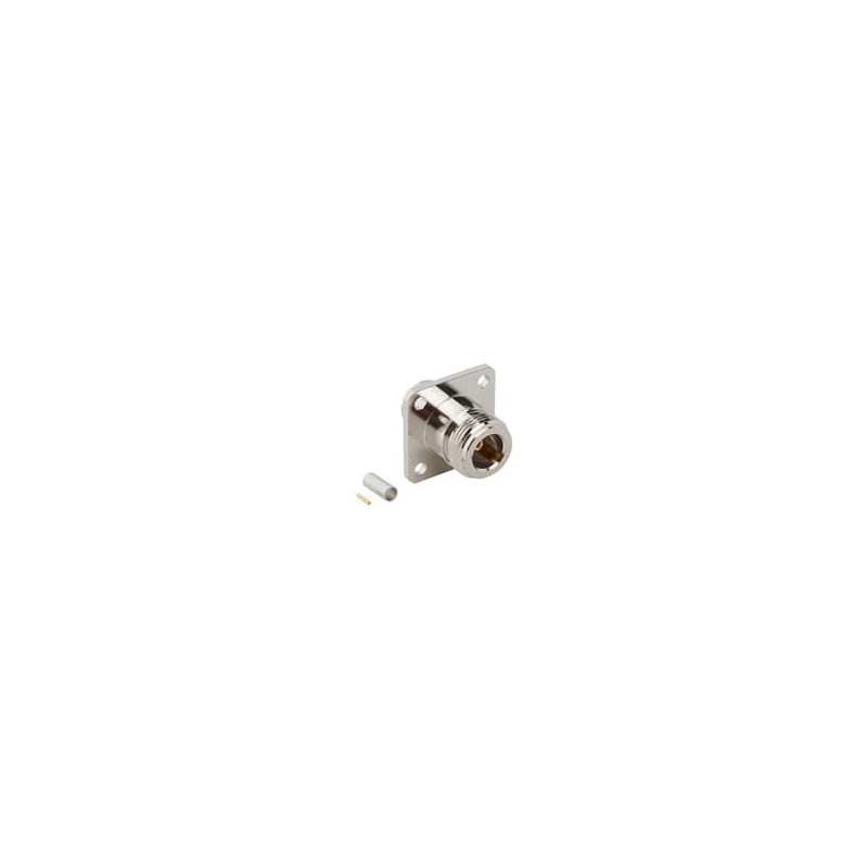 1 pcs : 172173 - RF Connectors / Coaxial Connectors N PANEL CRIMP JACK RG-316, 174/U