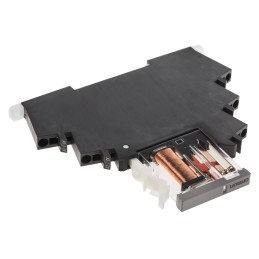 1 pcs - Omron DIN Rail Power Relay, 24V ac/dc Coil, 6A Switching Current, SPDT