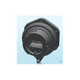 1 pcs : 690-W04-260-014 - USB Connectors Waterproof USB 'A' type 4P (F)