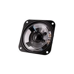 1 pcs : CSS-878731-58 - Speakers & Transducers ''Speaker, 87 x 87mm Square, 31mm deep, Mylar, Ferrite, 5W, 8?, 550Hz, solder eyl