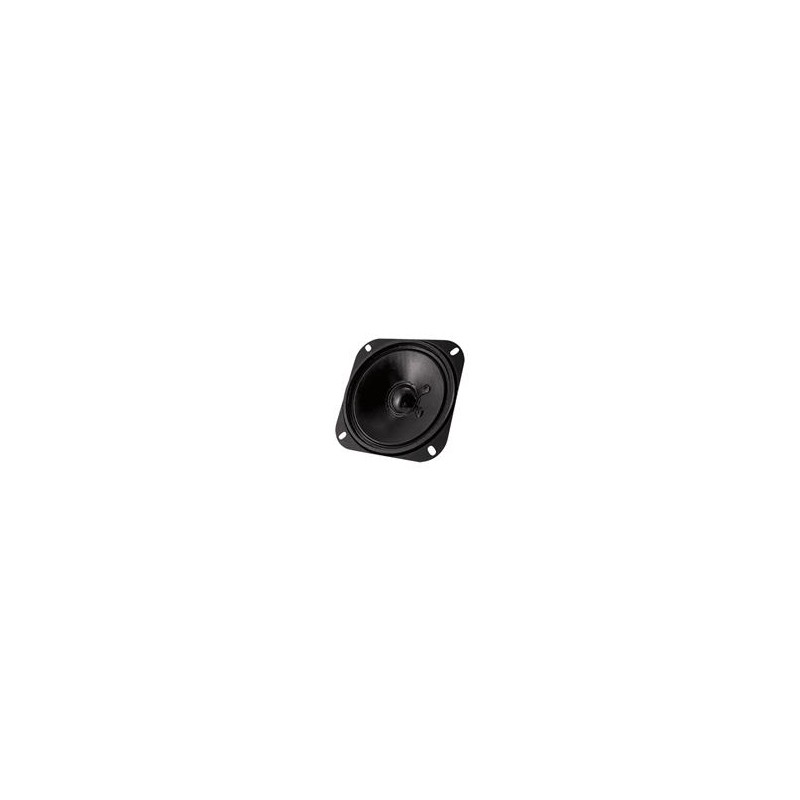 1 pcs : CSS-10246-108 - Speakers & Transducers ''Speaker, 102 x 102mm Square, 46mm deep, paper, Ferrite, 10W, 8?,200Hz, solder e