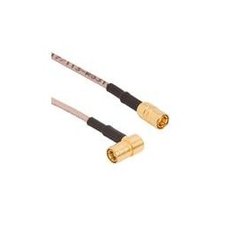 1 pcs : 145103-01-12.00 - RF Cable Assemblies SMB R/A Plug to St Plug RG316 12in