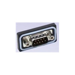 1 pcs : DCPDB09MSC1 - D-Sub Standard Connectors 9 PIN MALE PANEL MOUNT