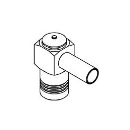 1 pcs : R114186000 - RF Connectors / Coaxial Connectors SMB / RIGHT ANGLE PLUG CRIMP TYPE CABLE 2.6/50+75 S