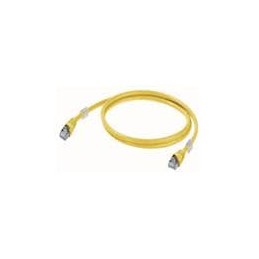 1 pcs : XS6W-6LSZH8SS30CM-Y - Ethernet Cables / Networking Cables Ethernet Patch Cable RJ45 0.3m Yellow