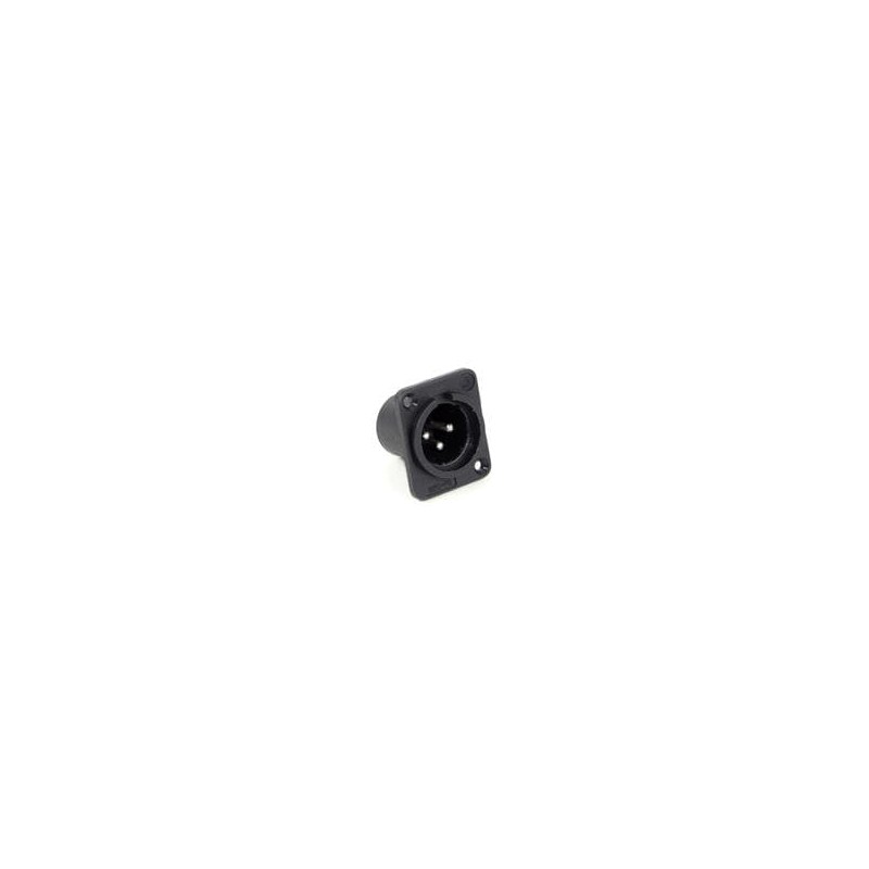 1 pcs : PD3MSC1AU - XLR Connectors QG PLASTIC PANEL MT