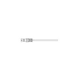 1 pcs : SSL12-J2LJ0-020F01 - Lighting Cables OM W CBL 2PIN JACK CONN+FLAT CBL 1M WE