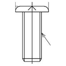 1 pcs : DH80A-SCREW - I/O Connectors INSTALATION SCREW FOR DH80A