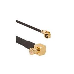 1 pcs : 095-900-559-050 - RF Cable Assemblies AMC Right Angle Plug to MCX Right Angle Plug 1.13 mm 50 Ohm 50 mm (1.96 Inches)