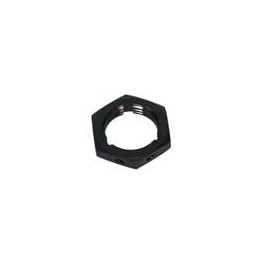 1 pcs : 10-123017-08X - Circular MIL Spec Tools, Hardware & Accessories JAM NUT SZ 08 BLACK ZINC COBLT