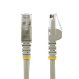 1 pcs - StarTech.com Cat6 Straight Male RJ45 to Straight Male RJ45 Ethernet Cable, U/UTP, Grey LSZH Sheath, 3m, Low Smoke Zero