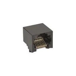1 pcs : 44380-0001 - Modular Connectors / Ethernet Connectors Inverted ModJack Min ni-PCI Compliant 8/8