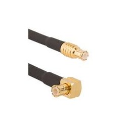 1 pcs : 095-900-546-006 - RF Cable Assemblies RF CableAssemblyMCX R AnglePlug to Strai