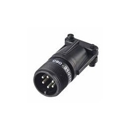 1 pcs : C90-3101F14S-6P - Circular MIL Spec Connector 6P CABLE PLUG MIL-C-5015 COMPTBL