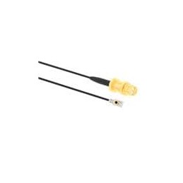 1 pcs : 095-902-588-200 - RF Cable Assemblies RF Connector MHF I LK Right Angle Plug to RP-SMA Straight Jack Bulkhead Rear Mount