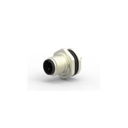 1 pcs : T4140012021-000 - Circular Metric Connectors M12,REAR MOUNTING MALE,A CODE,2P