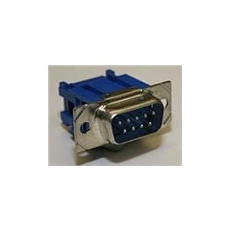 1 pcs : M24308/27-01F - D-Sub Standard Connectors Mil Spec D-sub cnctr 9 Cont Socket Conn