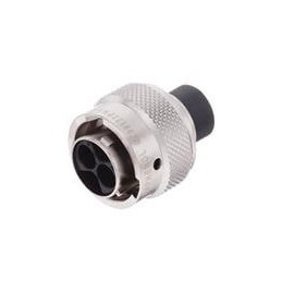 1 pcs : RT06122PNH - Standard Circular Connector Plug, 4 (2+2) Position, Male, Shell Size 12