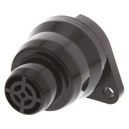 1 pcs - Moflash AE30M Series Panel Mount Buzzer, 12 V dc, 75dB at 1 m, IP34, DC, Single-Tone