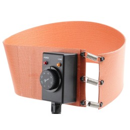 1 pcs - RS PRO Silicone Side Drum Heater, 125 x 940mm, 50l