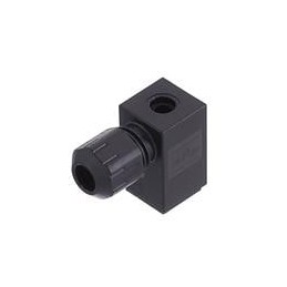 1 pcs : 1212040003 - Circular DIN Connectors mPm DIN Valve FRM C 2P BLK Nitrile GSKT