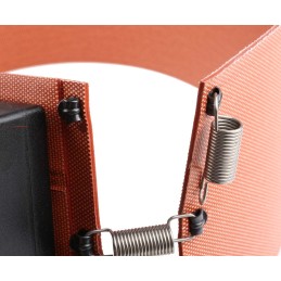 1 pcs - RS PRO Silicone Side Drum Heater, 125 x 940mm, 50l