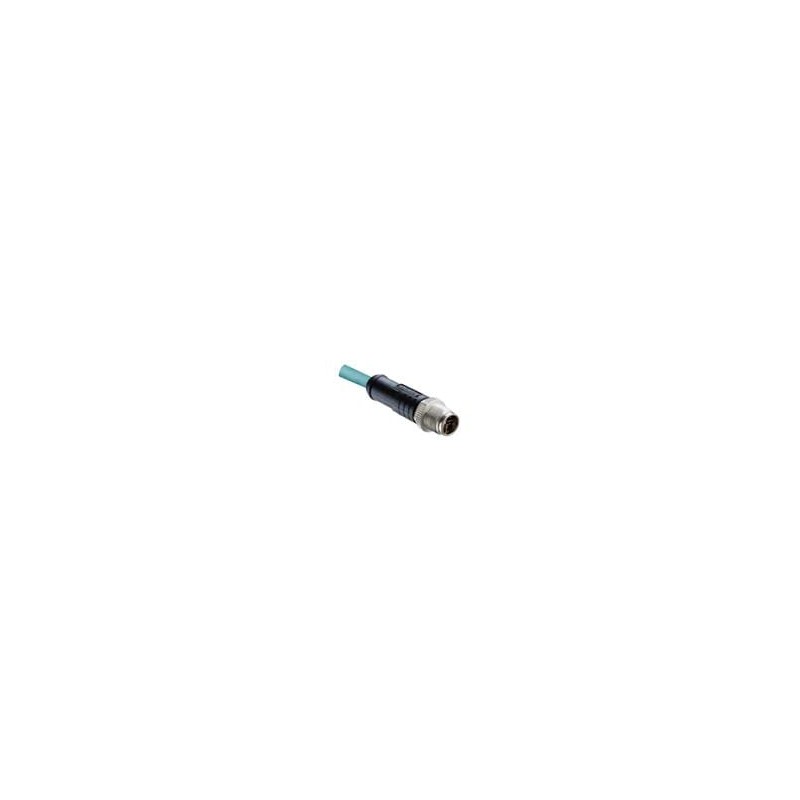 1 pcs : MSBS-02BMMM-SL8M02 - Sensor Cables / Actuator Cables M12 OVERMOLDING B CODE SHIELDED 2P MM PROFIBUS DP STRAIGHT L-2M